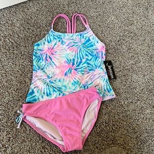 Girls Jantsen tank swimsuit NWT